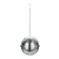 304 Stainless Steel Tea Ball Strainer Spice Seperation Basket with Extended Chain Hook for Brewing Tea Spices Seasonings