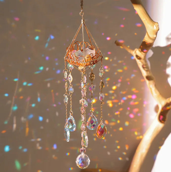 Aromatherapy Stone Air Rack Crystal Window Decoration Home Decorations Garden Crafts Wall Decor Sun Catcher