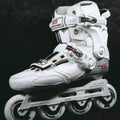 JUF HV High-End Carbon Fiber Freestyle Inline Skates Advanced Flashing Roller for Children and Adults