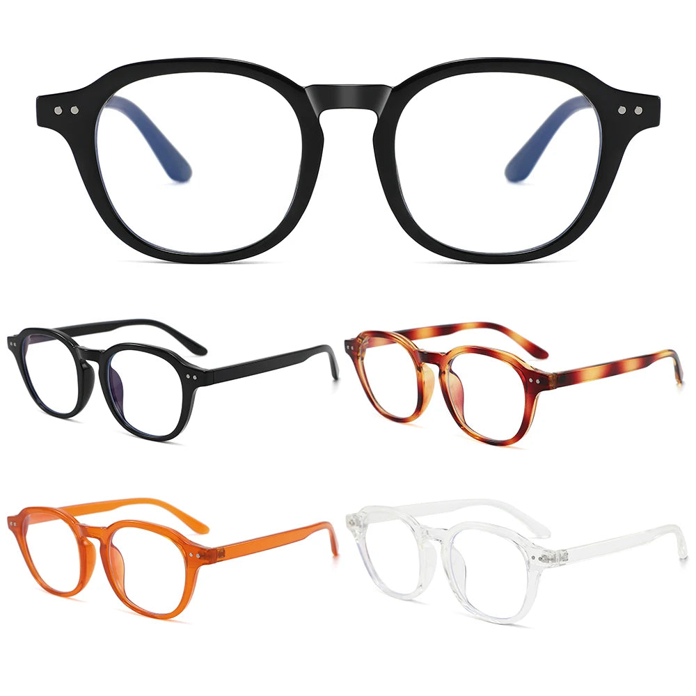 2025 New Fashion Eye Optical Glasses Trendy TR90 Anti-blue Light Eyeglasses Frames Unisex