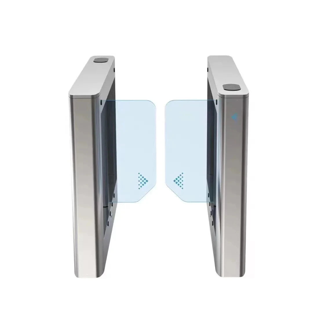 OUTUS Single Double Flap Children Safety ID Card Terminal Recognition Barrier Flap Turnstile Gate for Entrances