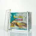 Magnetic Case Booster Box Premium Clear 5mm Thick Acrylic UV ProtectionCustom Logo Acrylic ETB Case
