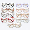 2022 New Cat Eye Shape Anti Blue Light Blocking Optical Frame Fashion Designer Computer Glasses for Women