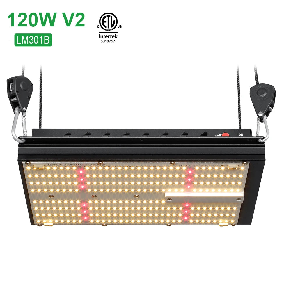 BAVA Full Spectrum Cob Light Grow Meanwell Driver Lm301b 3500k 660nm 120w for Quantum Led Grow Lamp Bloom Microgreens Flower