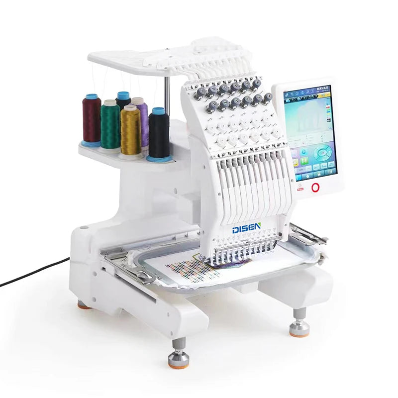 Factory Price A15 Computer Single Head Embroidery Machine Used Digital Flat Embroidery Machine for Retail Hat & Clothes Making