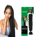 Hot Sell Pre Stretched Braiding Hair Ombre 82Inch Synthetic Crochet Braids Soft Yaki Texture Synthetic Hair Extensions
