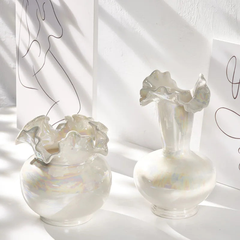 Hot Selling Handmade Modern European Ceramic Vase Customized Size Contemporary Dream Flower Porcelain Decoration Home Indoor Use