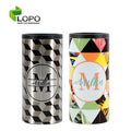 New Design Sublimation Blank White Stainless Steel Can Cooler for Cans