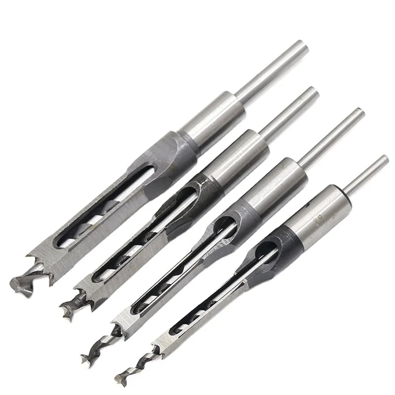 Carpenter's square Hole square Tenon Drill square Hole Drill Core Salad Bit Woodworking Opener