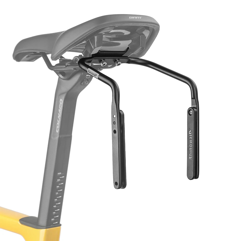 Rhinowalk Bicycle Saddle Bag Stabilizer Support Bracket Bike Saddlebag Seat Mounting Fixed Base Accessory