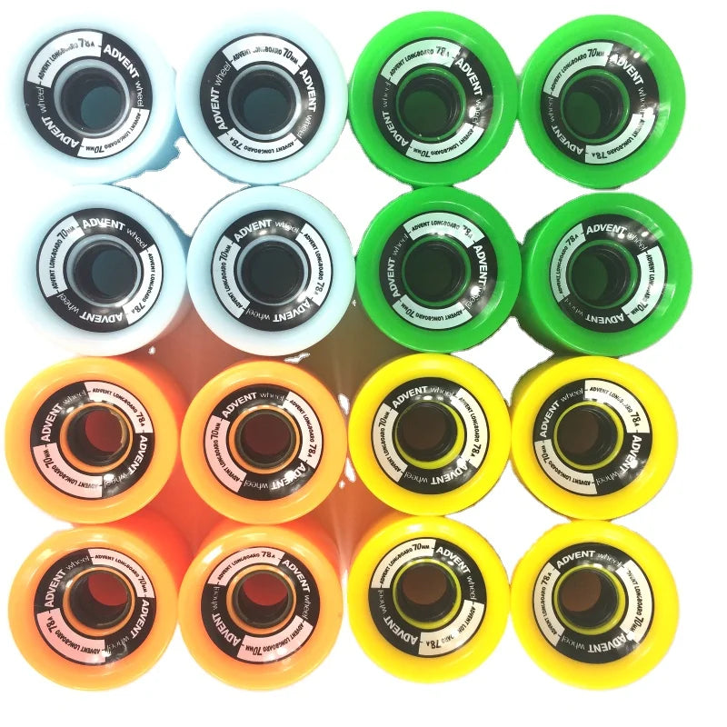 Land Surfing Skateboard Longboard Cruiser Special Wheel 70mm*51mm. 78a Hardness Color High-end Products