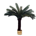 New Arrivals Wholesale 80cm Artificial Cycas Revoluta Green Cycas Tree Artificial Plant with Pot