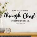 Home Decoration Self Adhesive Vinyl Christian Themes and Bible Verses Wall Sticker