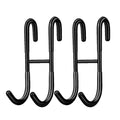 Door Hook Factory Wholesale Squeegee Shower Glass Wall Towel Rack Hook Razor Holder Over the Door Hanger