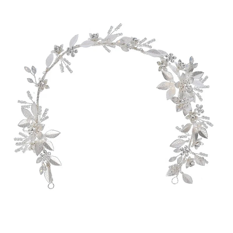 Vintage Handmade Bridal Headpiece Wedding Elegant Hair Pieces High Quality Crown Bridal Headpiece for Wedding Party Hair Jewelry