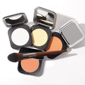 Custom Logo Matte Pressed Powder Setting Powder Foundation Palette Vegan High Quality Private Label Makeup Setting Powder