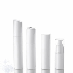 Low MOQ White Custom Logo Cosmetic Makeup 60ml 100ml Plastic PET Mist Hair Body Spray Bottle