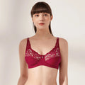 5 Color High Quality Women Underwire Sexy Gather Bra Thong 2 Piece Lace Lingerie Set
