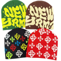 Wholesale Unisex Designer Jacquard Acrylic Beanie Custom Logo Embroidery Solid Winter Knitted Skullcap Men Women Y2K Beanie