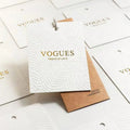 Garment Labels Custom Cotton Cloth for Clothing Luxury hang Tag for Clothing Custom hang Tag for Clothing