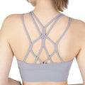 Active Wear Women's Seamless Solid Breathable Eco-Friendly Spaghetti Strap Casual Yoga Tank Top