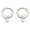 New Hot Selling DIY Custom Jewelry Findings Hoop Hook Component 925 Sterling Silver Earring Accessories