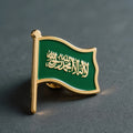Custom Enamel Pins Metal Hard Enamel Badge Sudan Friendship Ireland UAE Antique Lapel Badge Saudi Pin With Rubber Clutch