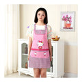 Sanitary Sleeveless Waist Hairdressing Aprons Beauty Salon Adjustable Custom Print Logo Design Kitchen Pockets Polyester Hebei