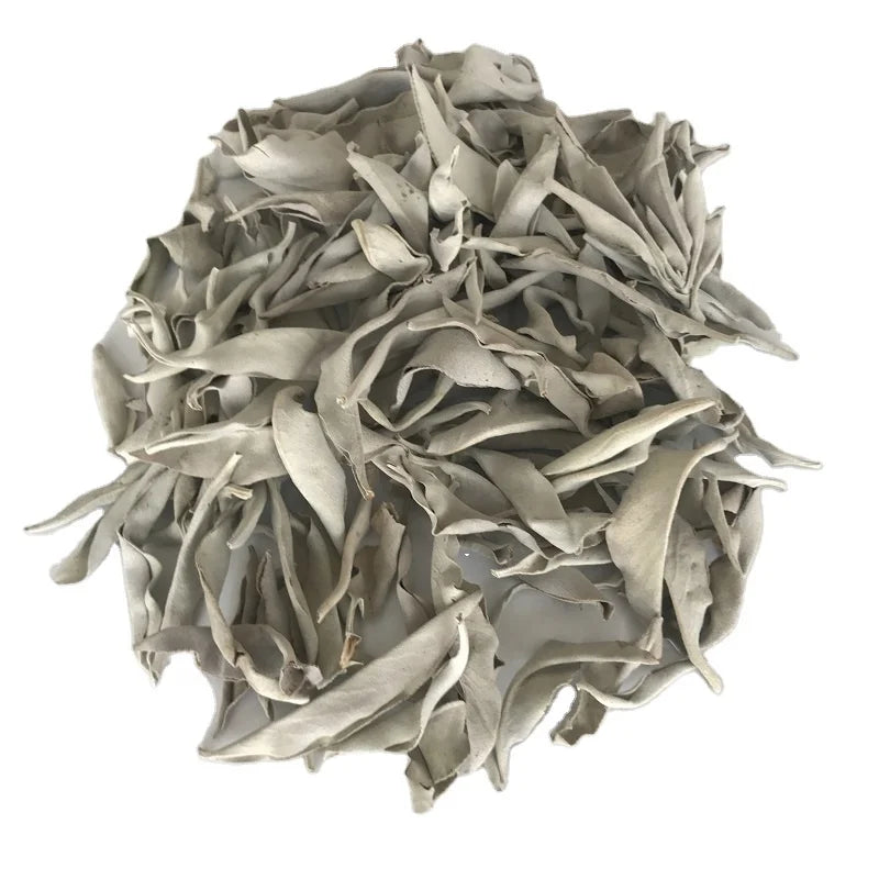 I001 Shu Wei Cao Supply Chinese Dried 100g Per Bag White Sage Leaves for Spice