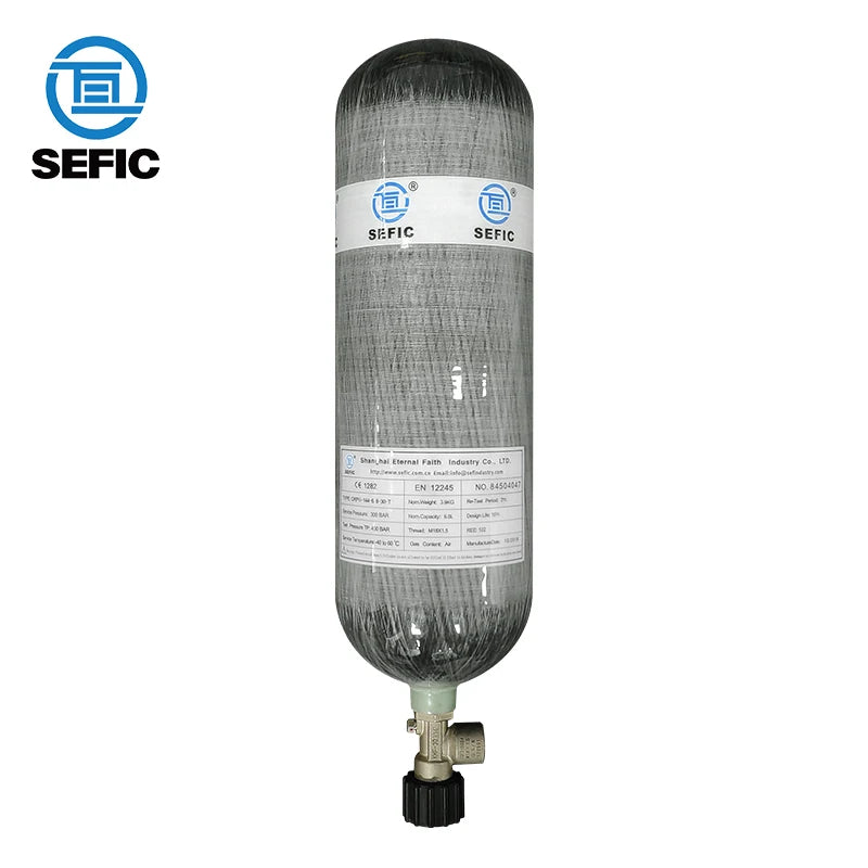 Cheap Price 6.8L Composite Gas Cylinder Carbon Fiber Cylinder Oxygen Tank