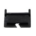 Black Sturdy Corner Protectors for Cargo Loads Clear Plastic Edge Guards