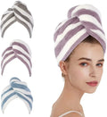 Ultra Absorbent Microfiber Hair Towel Custom Personalized Logo Fast Drying Pink Shower Wrap for Salon Woven Technics
