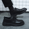 Spring and Autumn New Low Top  Shoes Lightweight Comfortable Casual Shoes Non Slip PU Walking Shoes Men