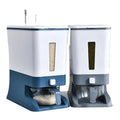 Automatic Rice Bucket Airtight Plastic Food Holder Household Organizer Box Rice Dispenser Cereal Grain Storage Container