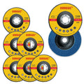 4.5" Flap Disc Zirconia Aluminum Deburring Abrasive Disc 115mm Abrasive Flap Disc for Metal