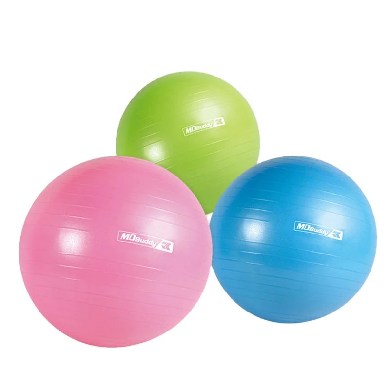 MDBuddy Anti-burst  Exercise PVC Yoga Ball for  Fitness Women