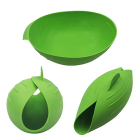 Silicone Fish Kettle Steamer Microwave Poacher Cooker 4L Eco-Friendly Food Vegetable Bowl Basket Kitchen Cooking Tools