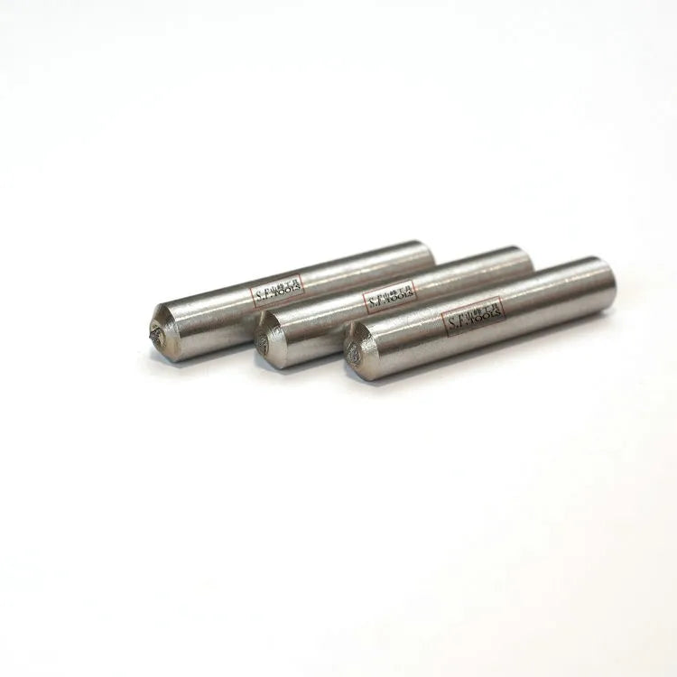 Single-point Natural Diamond Dresser Dressing Tool OEM 10mm Shank 57mm Length for Various Grinding Wheels