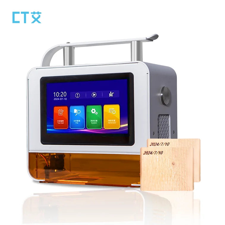 Mini Portable Handheld Marking Engraving Laser Printer for Wood Metal Leather