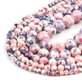 Wholesale Natural Colorful Rain Stone Beads 4/6/8/10/12mm Round Loose Beads for Jewelry Making Diy