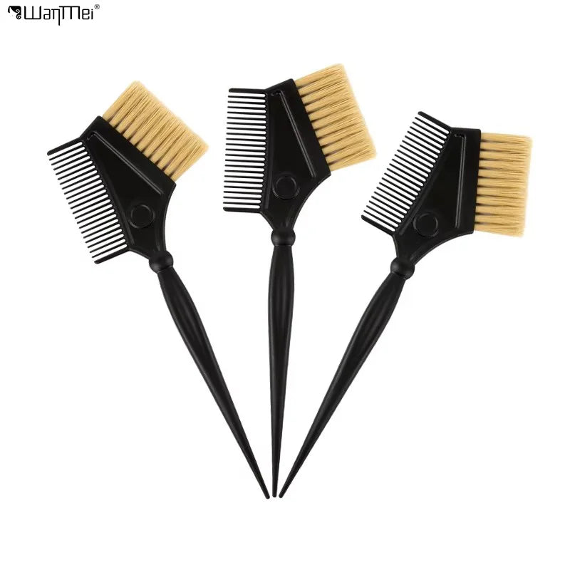 Wanmei New Arrivals Double Side Soft Bristles Dye Brush Personalized Tint Color Brushes for Salon
