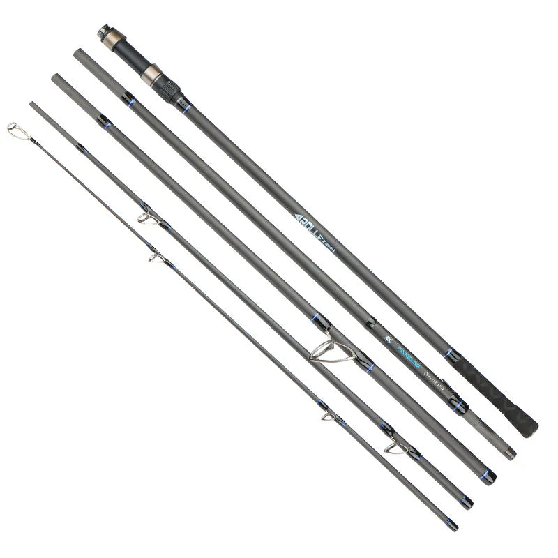 Multi Section Portable Carp Rod Long Distance Fishing Rod European 3.6m 3.9m 4.2m Carbon Sea Fishing Rod