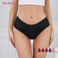 New Design Physiological Menstrual Panty Nylon Sanitary Bragas Tanga Period Panty for Women