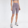 New Arrival Women's Workout Fitness Sportswear Good Quality Quick Dry Biker Shorts Elastic Waist Closure Yoga Gym Shorts Wear
