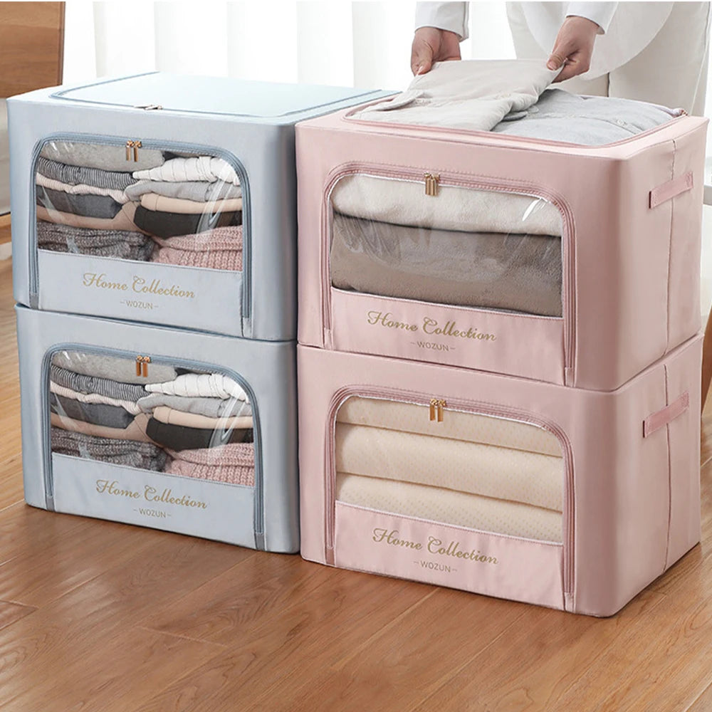 Hot Selling Injection-Molded Rectangle Foldable Closet & Wardrobe Clothes Organizer