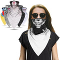 Fashion Outdoors Breathable Animal Face Neck Gaiter Balaclava Face Tube Scarf Multi-function Triangle Earloop Bandana Polyester