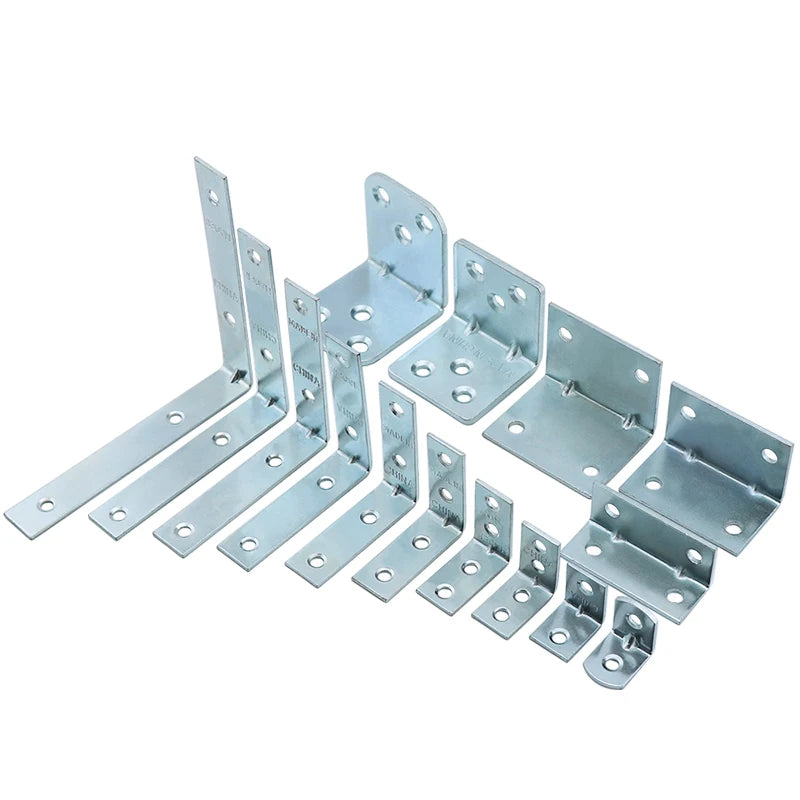 Manufacturer Direct Supply Painting Corner Furniture Right Angle Connector Layer L-type Galvanizing JINNATE H-27