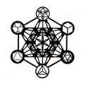 Tailai Lotus Mantra Laser Cut Wooden Wall Decor Sacred Geometry Home Wall Sculpture Hanging Art