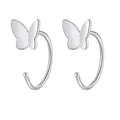 Pendiente Summer Simple Sterling Silver Plated butterfly Stud Earrings for Women Earrings 2022 New Fashion Jewelry Earring