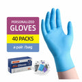 Blue Disposable Powder Free Industrial Safety Work Protection Hand Food Cleaning Nitrile Gloves MegaBDM